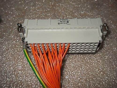 Heavy Duty Power Connectors 64P+G Male Insert Crimp Heavy Mate