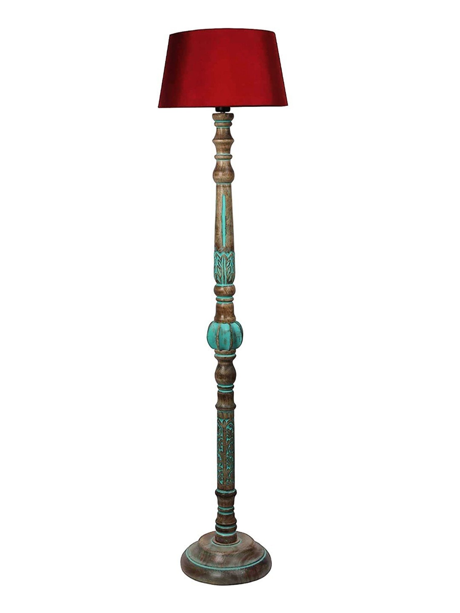 64" x 8.9" x 10.5" Smart Light Full Spectrum Floor Lamp (Includes LED Light Bulb) White - Verilux