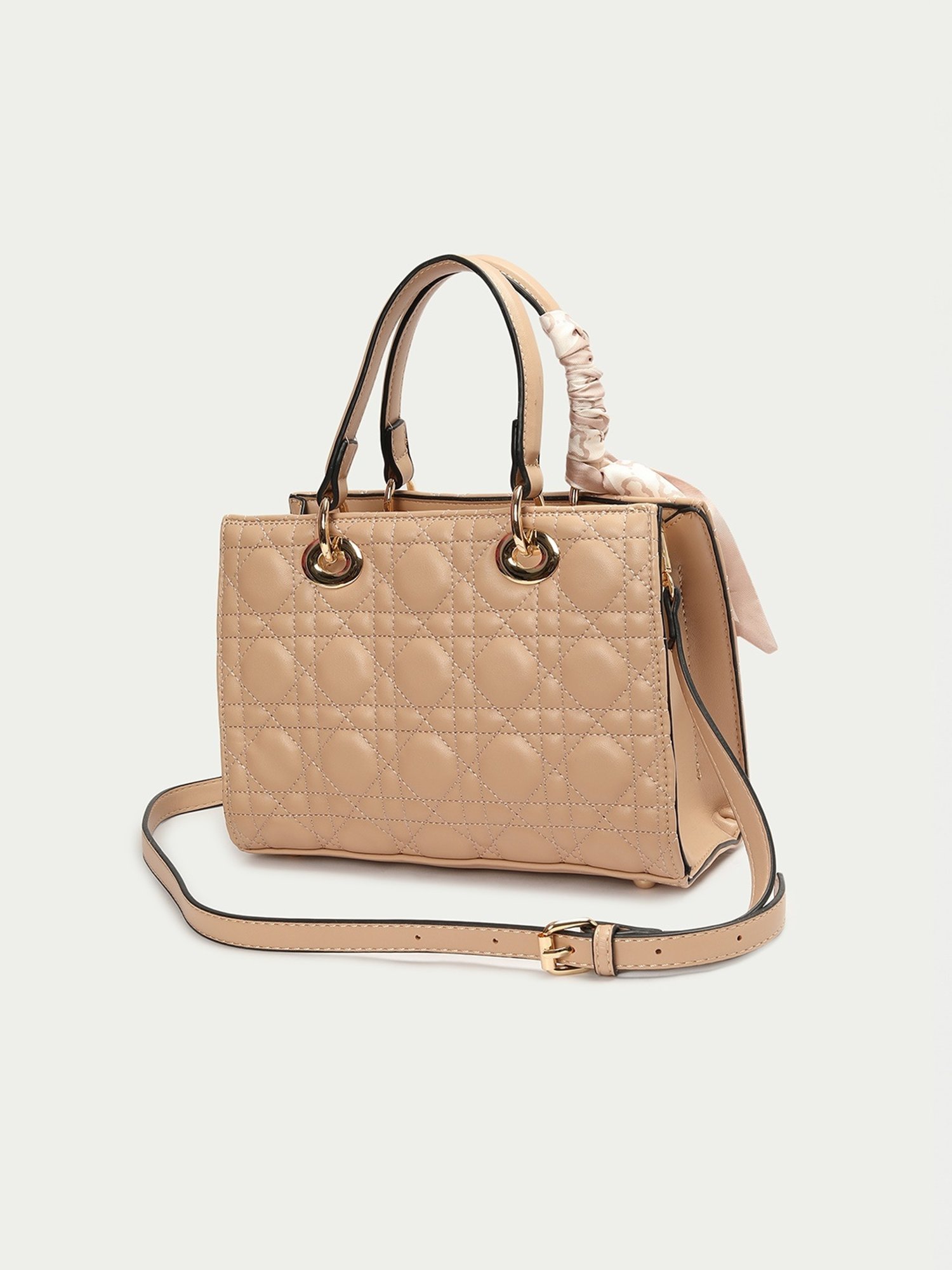Code by Lifestyle Pink Textured Handbag