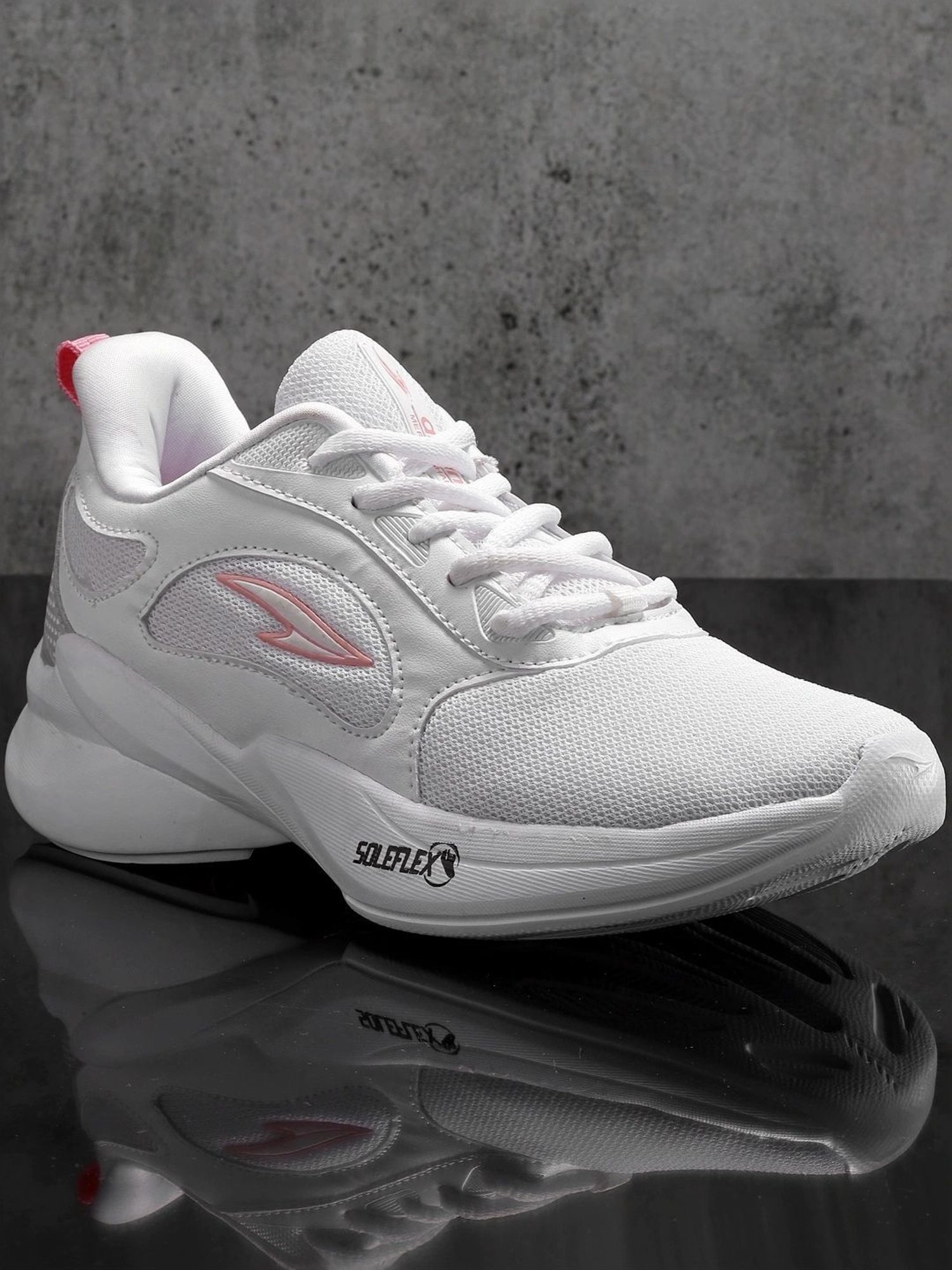 Asian Women's White Running Shoes