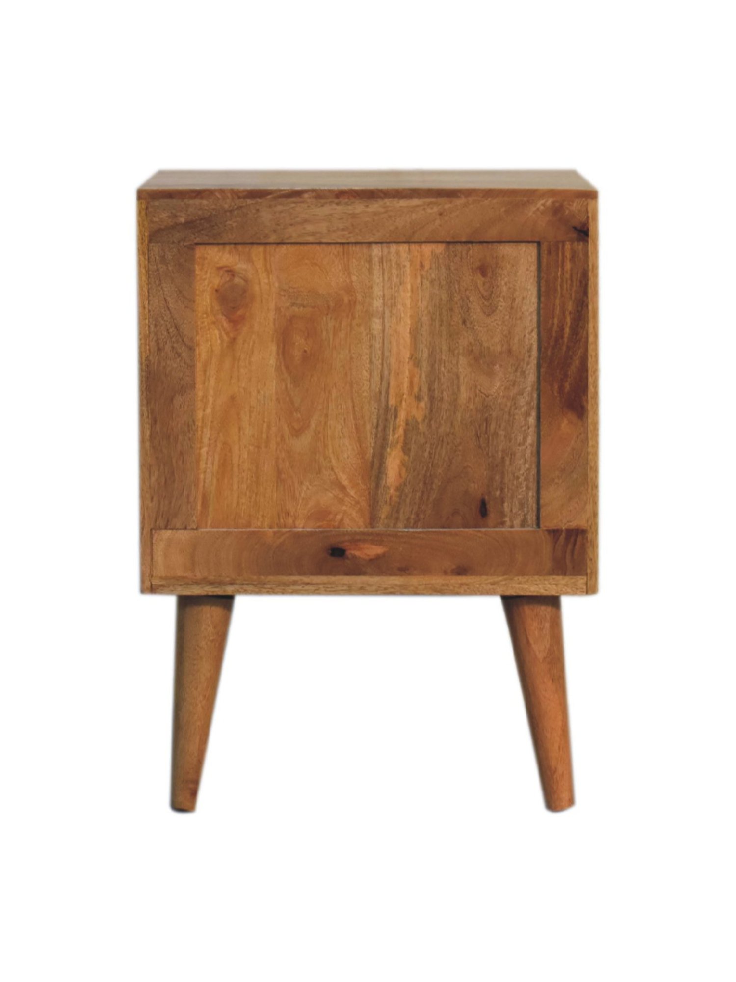Sleepyhead Ally Teak Brown Sheesham Wood Bedside Table