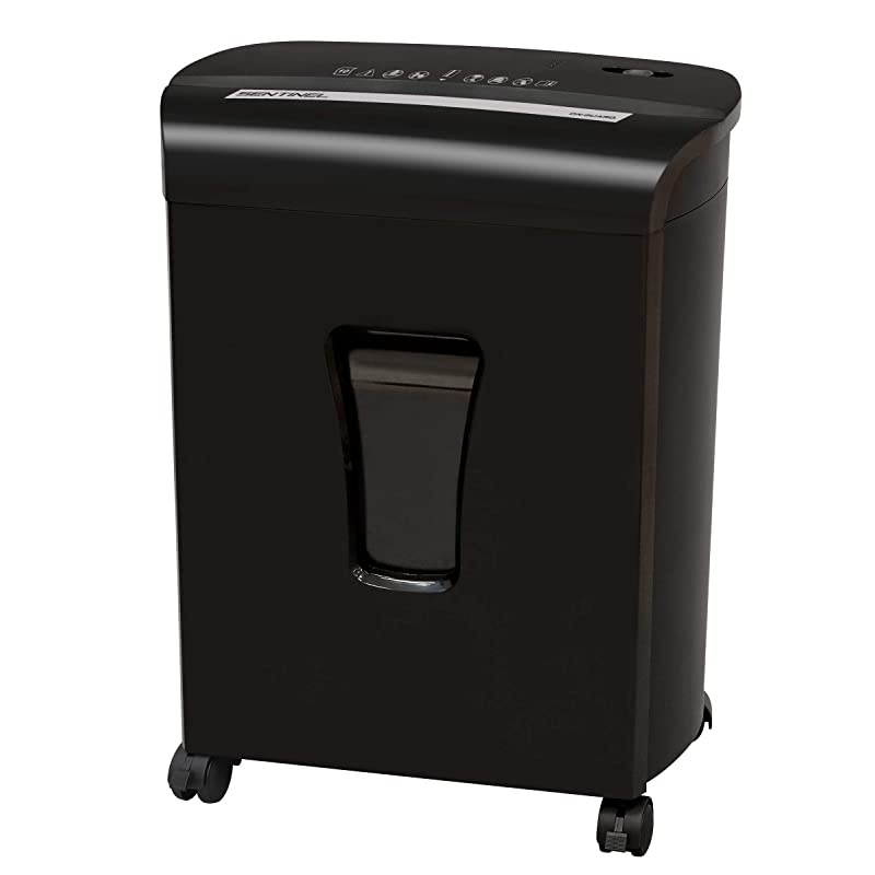 FM121PBLK 12Sheet High Security Micro Cut Paper Credit Card Shredder with Waste Bin Shredder Black