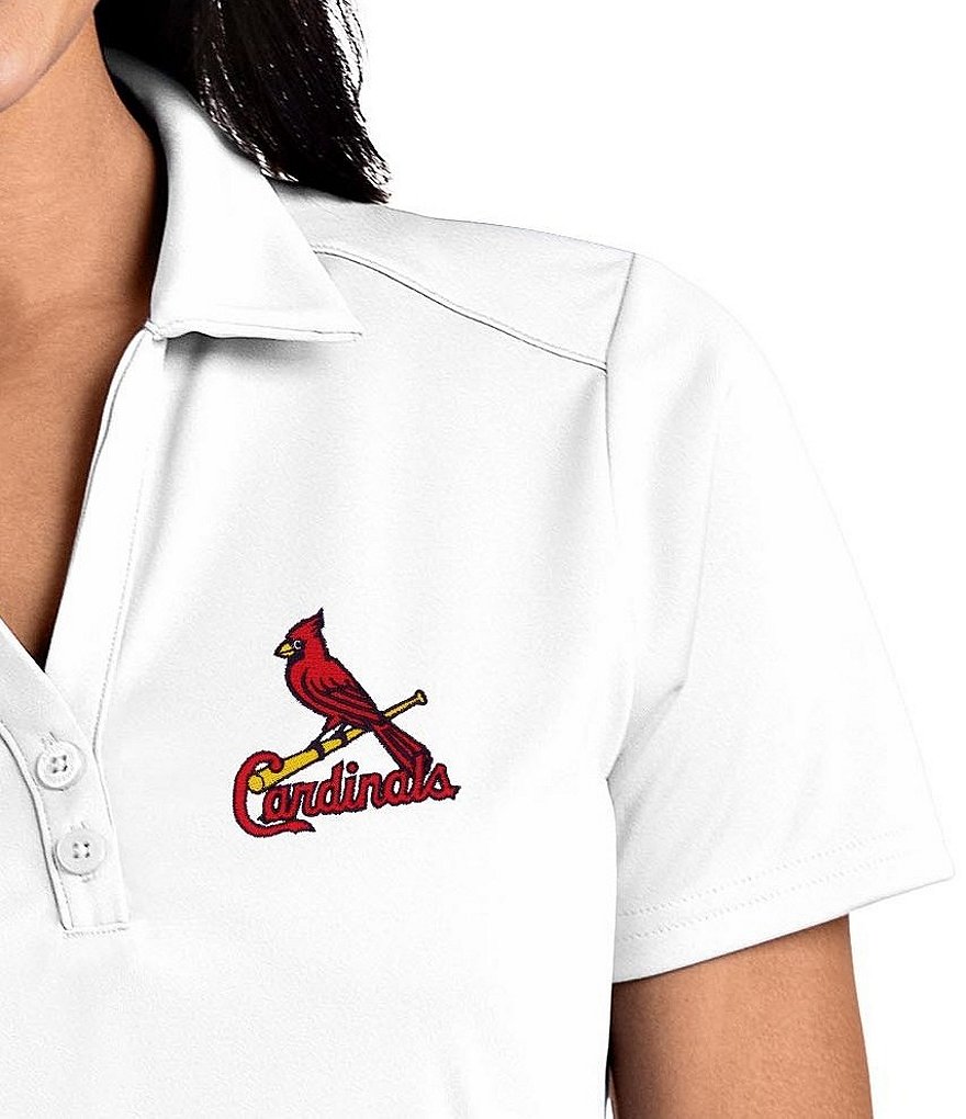Antigua Women's MLB Tribute Short-Sleeve Polo Shirt