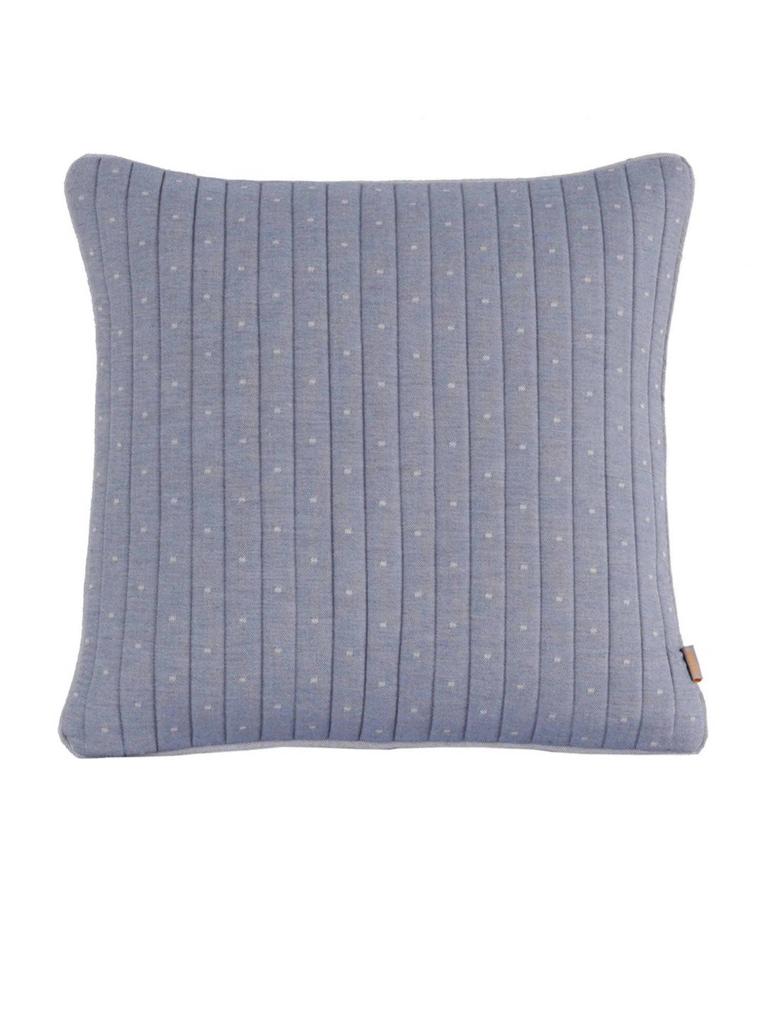 Maspar Cotsmere Muted Stripes Blue 300 TC Cotton Cushion Cover