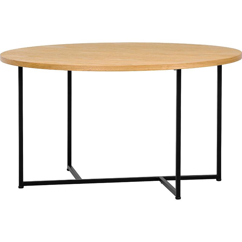 Stevenson Round Coffee Table, Natural - Adore Decor