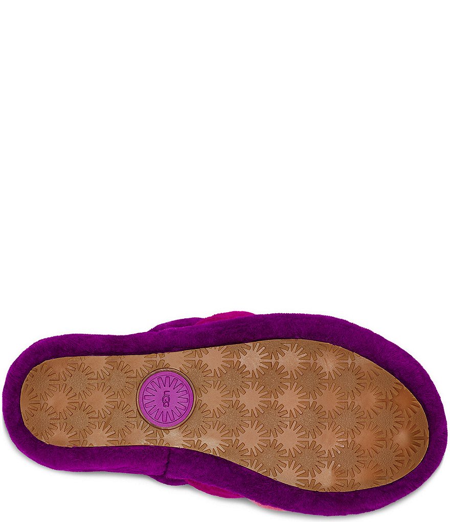 Cabernet Microfiber Terry Slippers