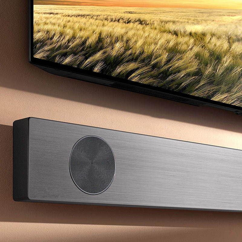 Black Wall Bracket Holder Suitable for Samsung AH96-03064A Soundbar