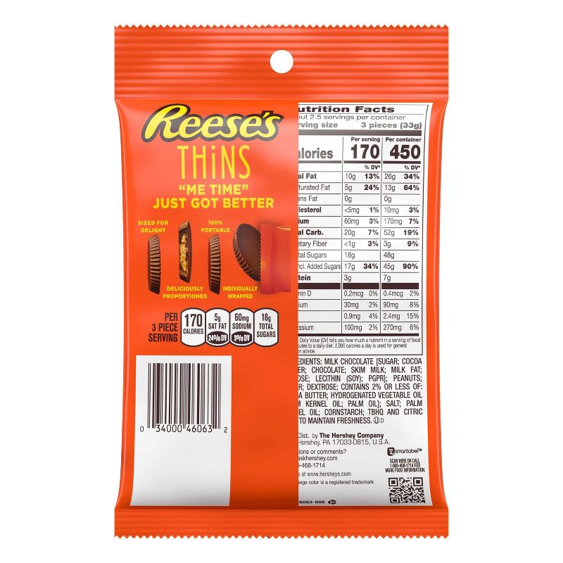 Reese's Milk Thin Peg - 3.1oz