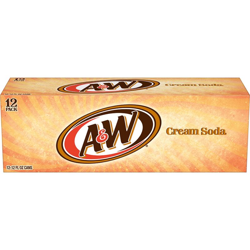 A&W Cream Soda - 12pk/12 fl oz Cans
