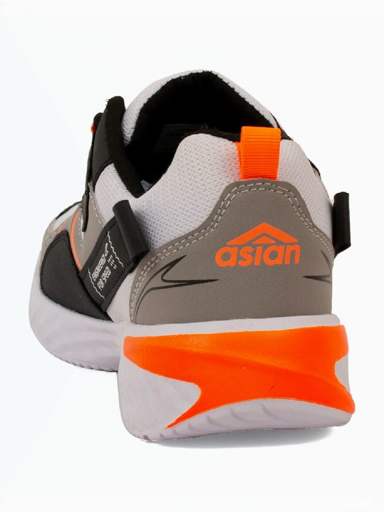 Asian Men's Grey Running Shoes