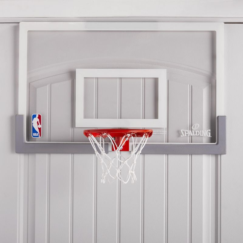 Spalding NBA Breakaway 180 Over-the-Door Basketball Hoop Set