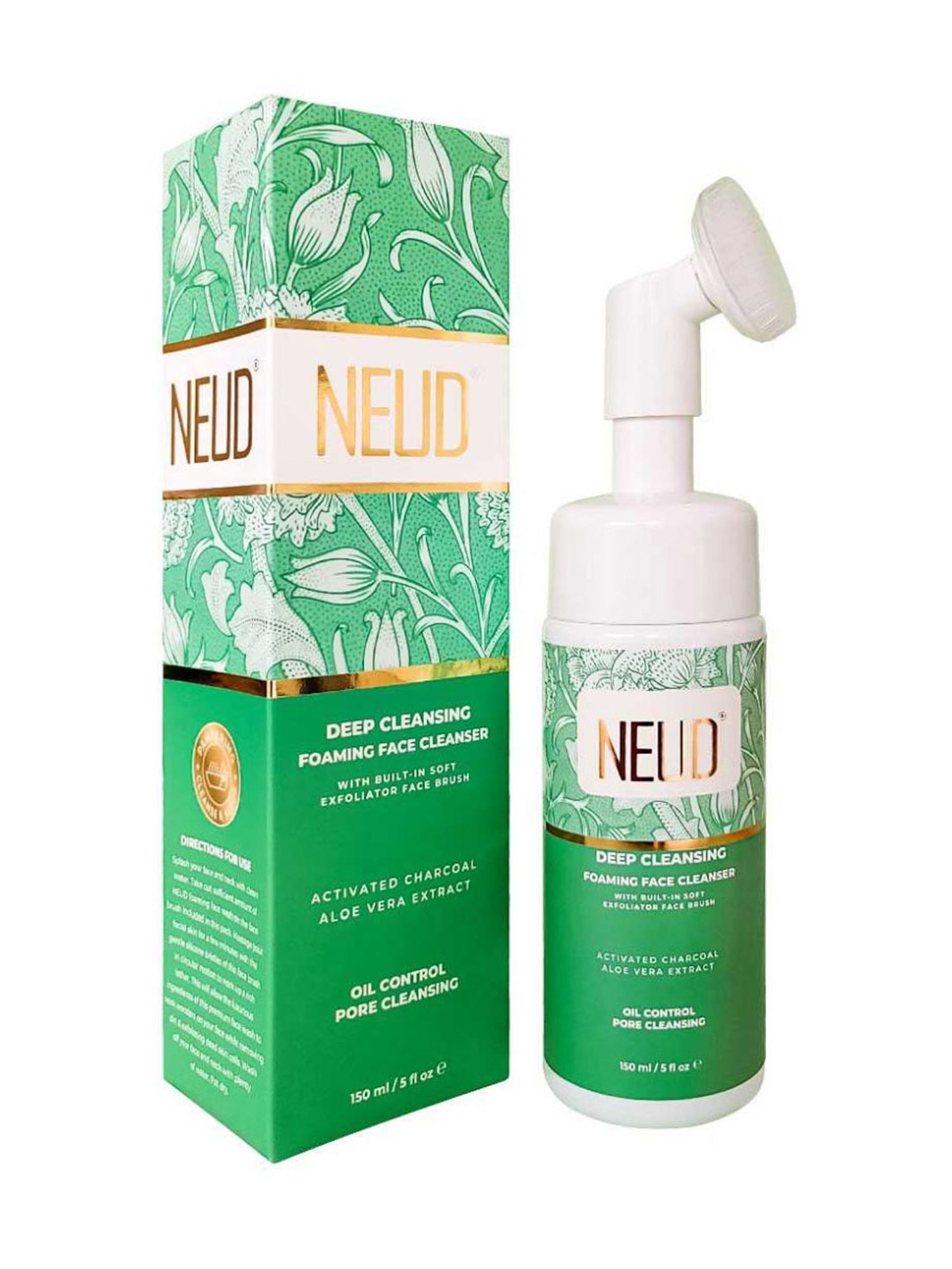 NEUD Deep Cleansing Foaming Face Cleanser - 150 ml (Pack of 1)