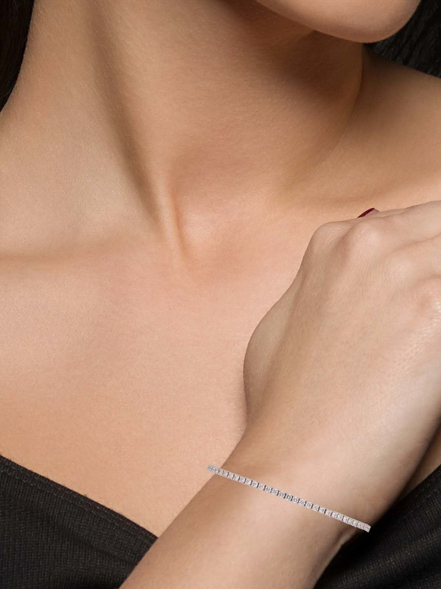 Candere by Kalyan Jewellers BIS Hallmark 18K Yellow Gold and Certified Diamonds Bracelet