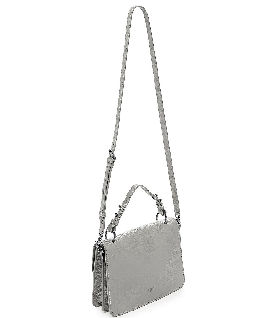 Botkier Valentina Pebble Leather Flap Satchel Bag