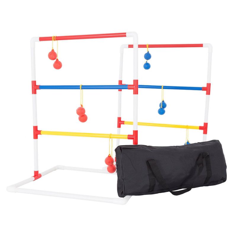 Hey! Play! Ladder Toss Outdoor Roundnet Game Set
