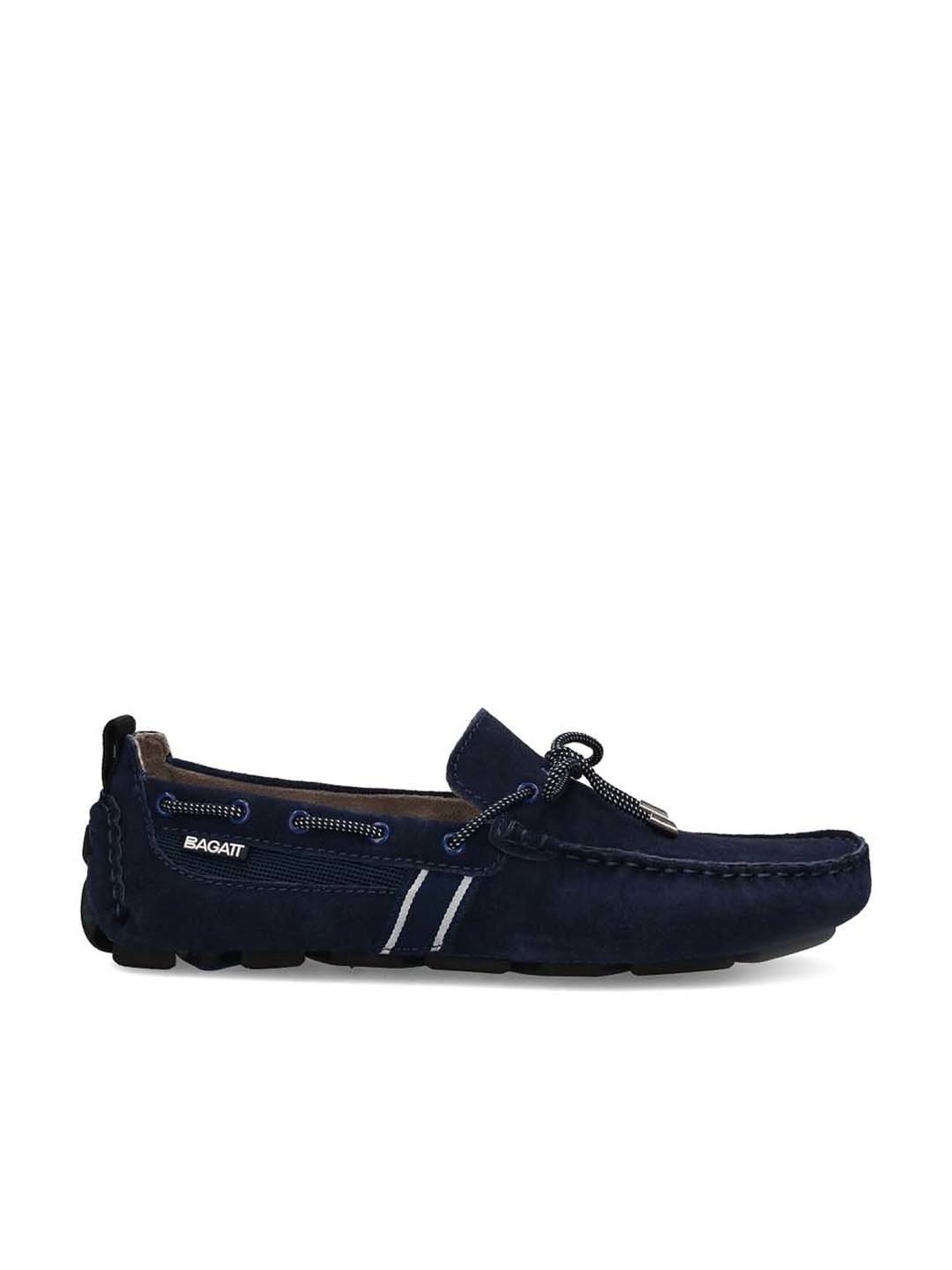 Bagatt Men's Hexa Blue Boat Shoes