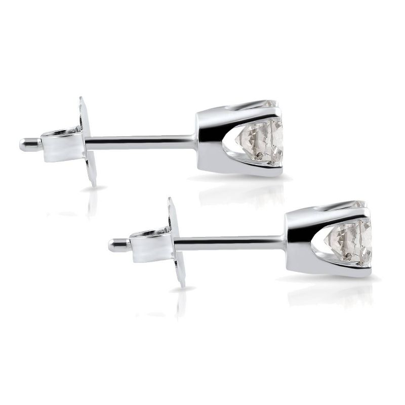 Pompeii3 1/4ct Diamond Studs 14K White Gold