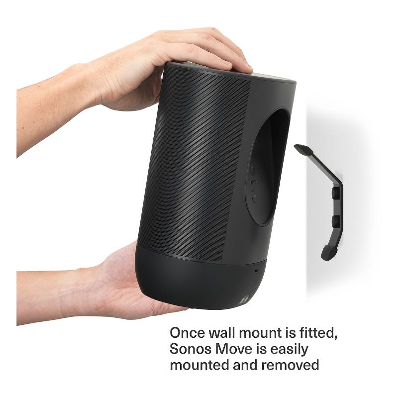 Flexson Wall Mount for Sonos Move (Black)