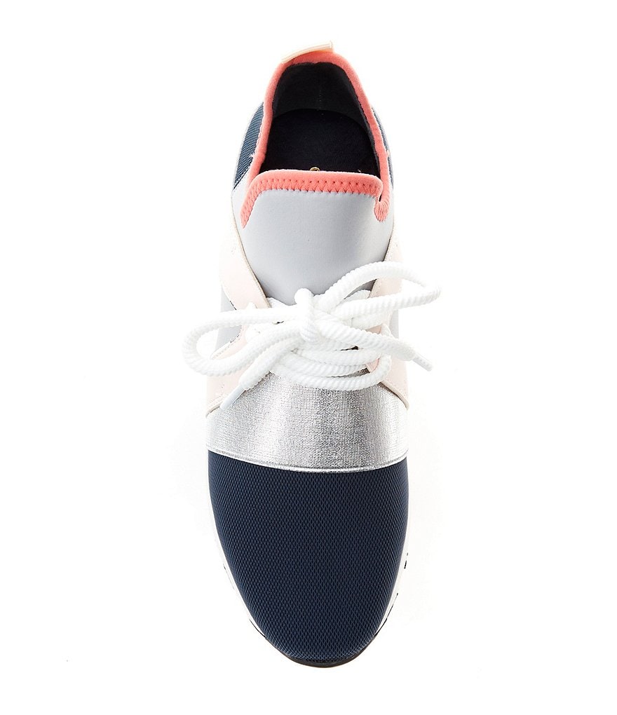 Carvela Lament Colorblock Fabric Sneakers