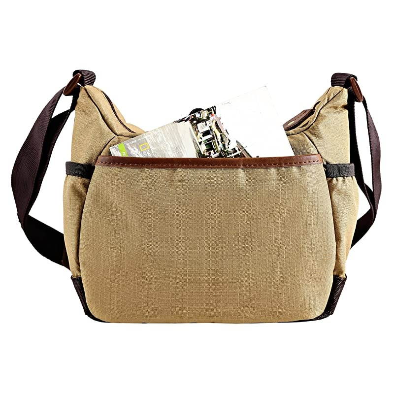 Havana 21 Shoulder Bag for Sony, Nikon, Canon, Fujifilm Mirrorless, Compact System Camera (CSC), DSLR, Travel, Khaki