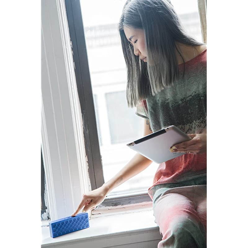 MINI JAMBOX by  Wireless Bluetooth Speaker Blue Diamond Retail Packaging Discontinued by Manufacturer