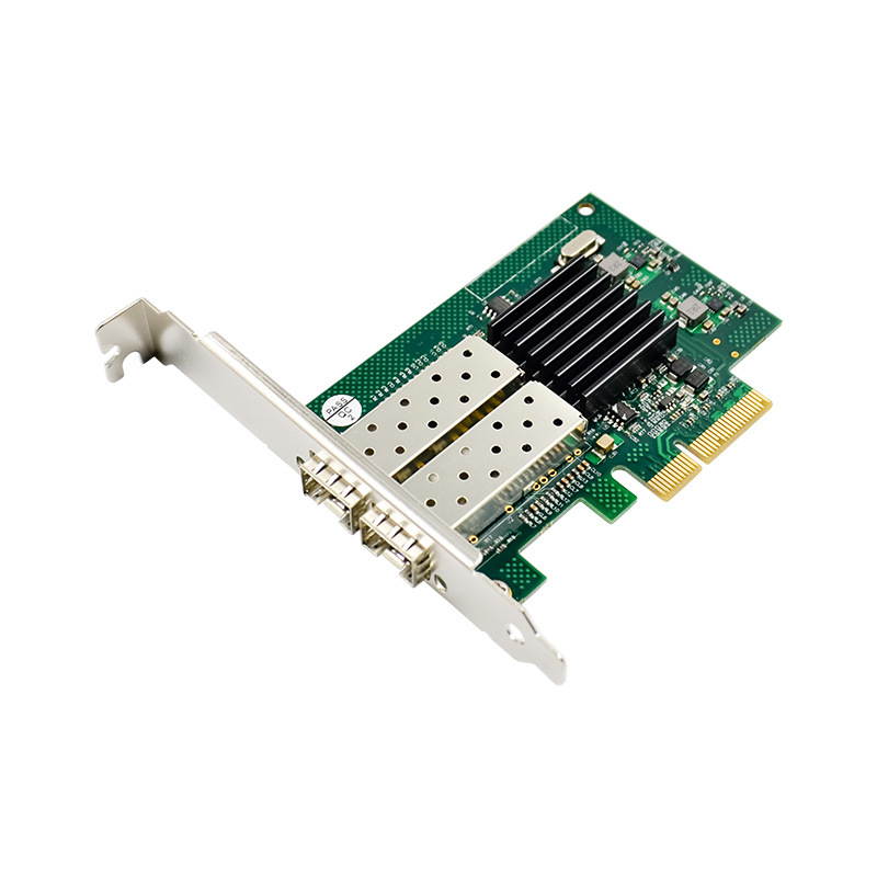 PCIe x4 Intel82576 Dual GbE Fiber Network Card Gigabit Ethernet Card