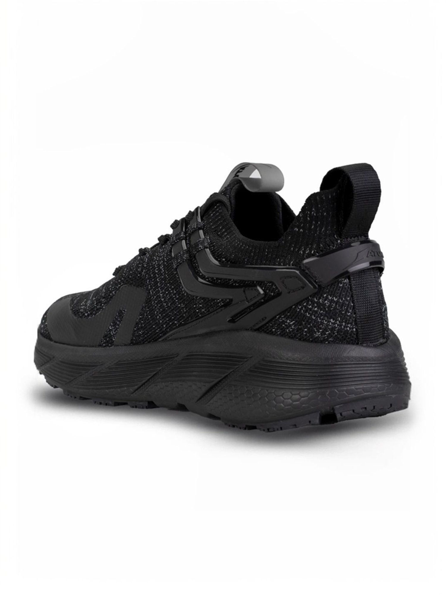 Atom Men's CloudRunner Black Running Shoes