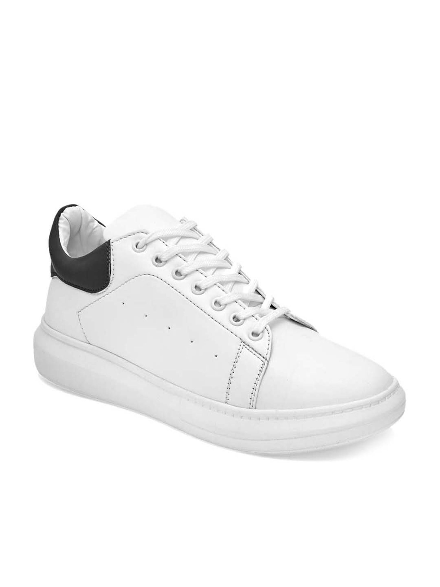 Giorgio Men's White & Black Casual Sneakers
