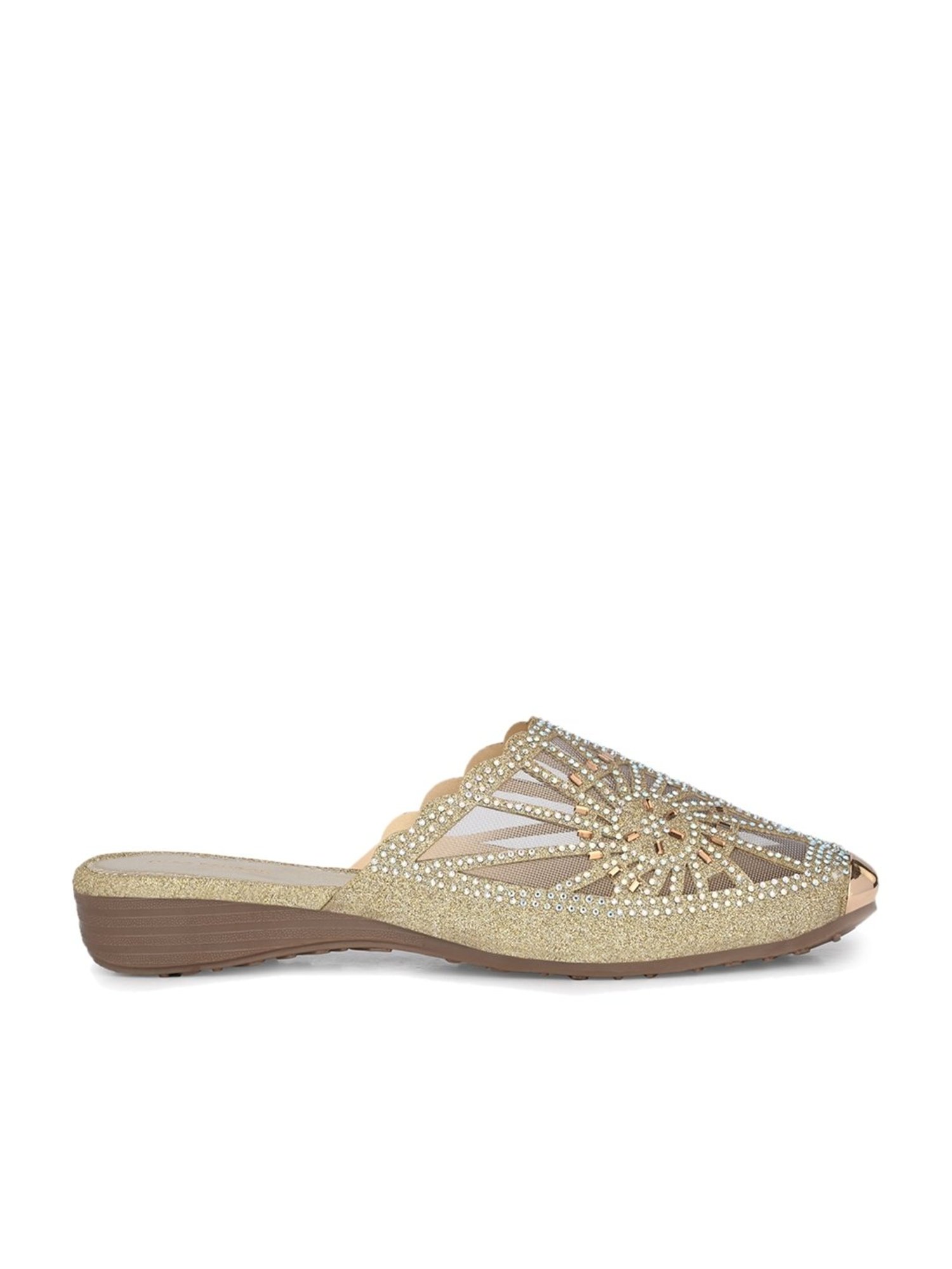 Clog London Women's Golden Mule Shoes