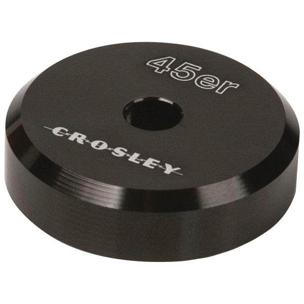 CROSLEY RADIO CR9100A-BK 45'er Aluminum 45RPM Adapter ,Black