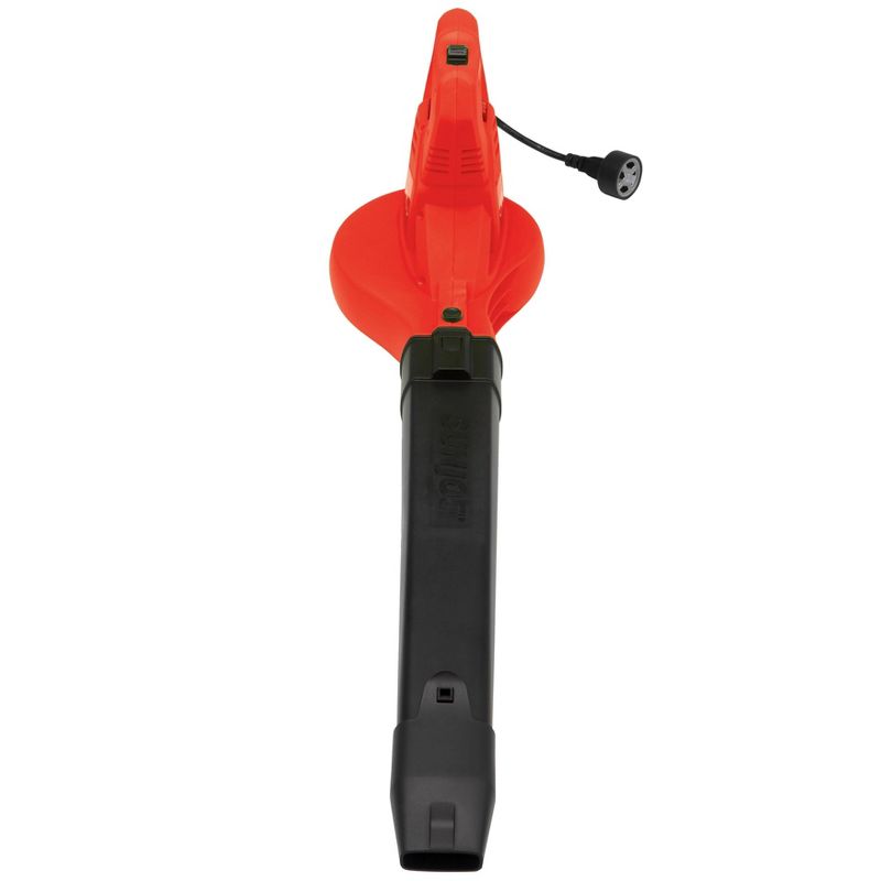 Sun Joe 215 MPH 10 Amp 2-Speed Electric Leaf Blower Red