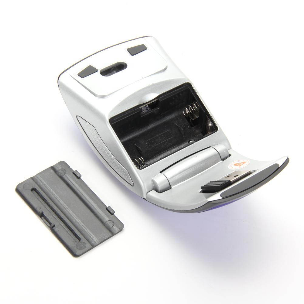 Foldable 2.4GHz Wireless Mouse mouse for the PC computer mouse Foldable Folding Mouse/Mice + USB 2.0 Receiver for PC Laptop