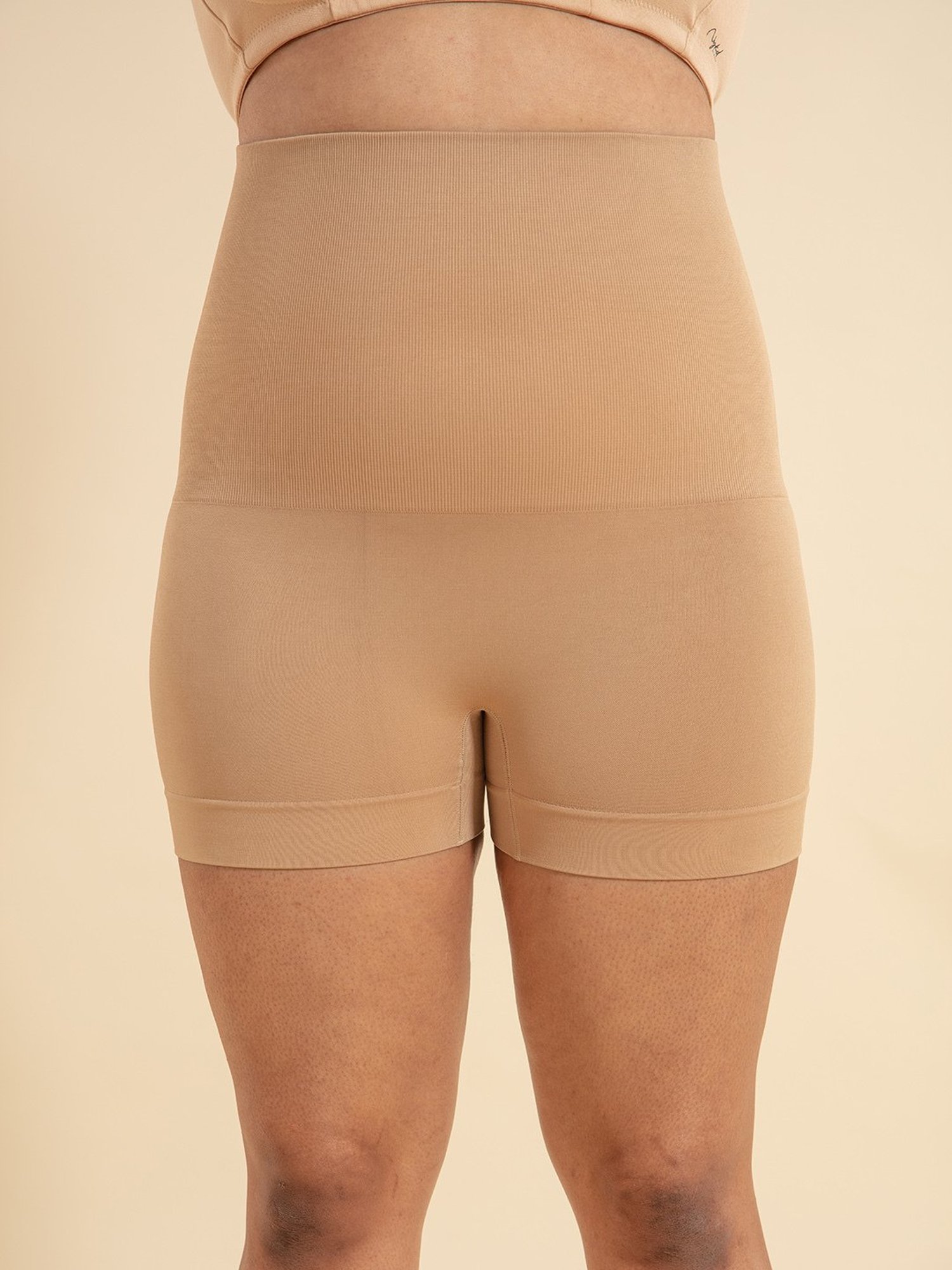 Nykd Beige Tummy And Thigh Shaper