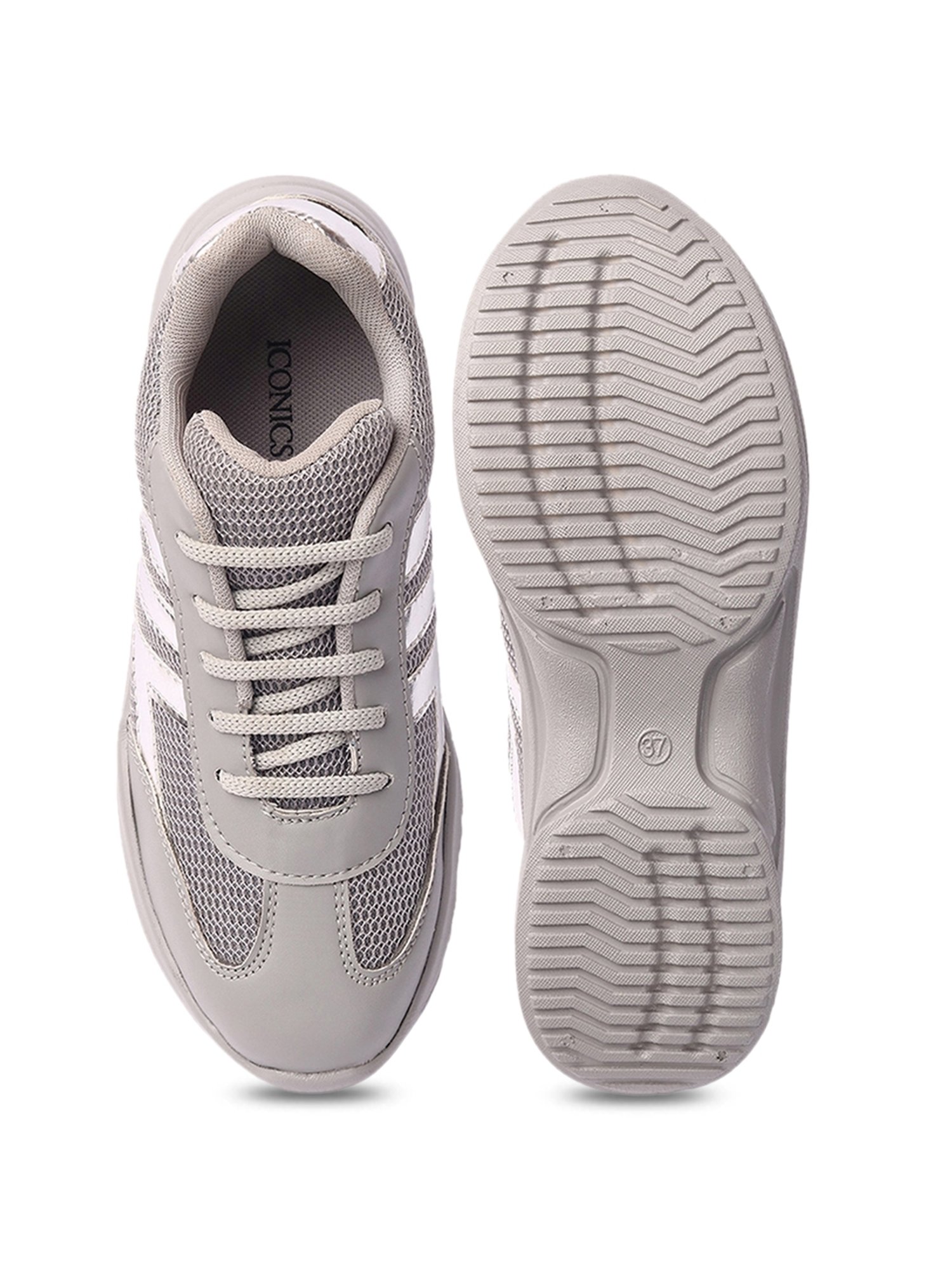 Iconics Women's Grey Running Shoes