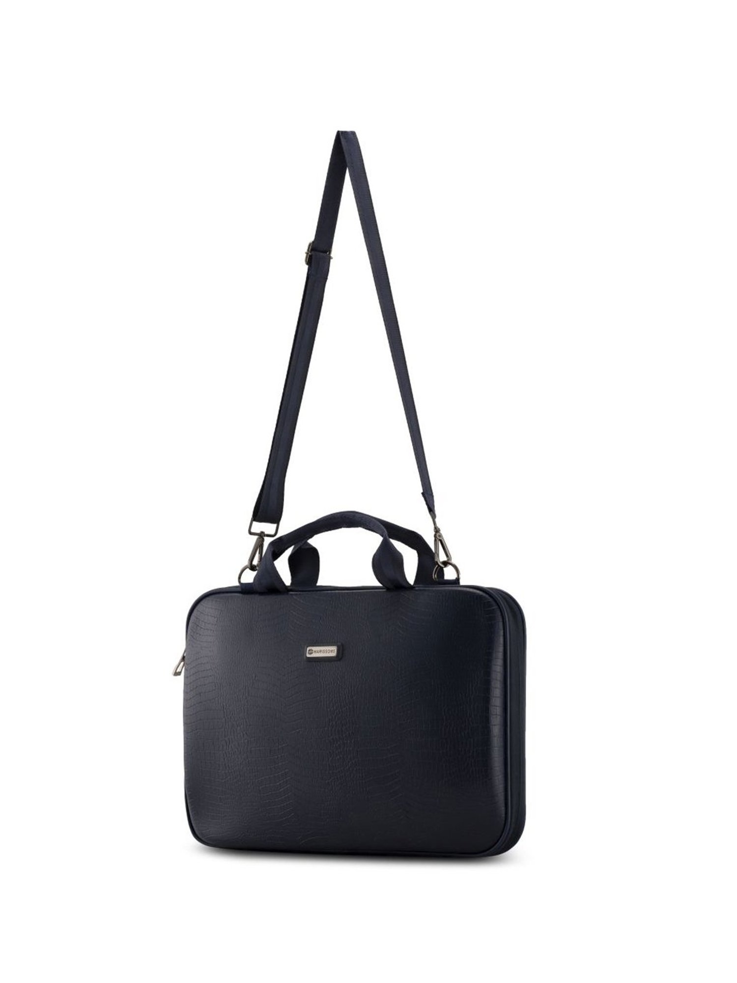 Harissons Gator Textured Medium Messenger Bag