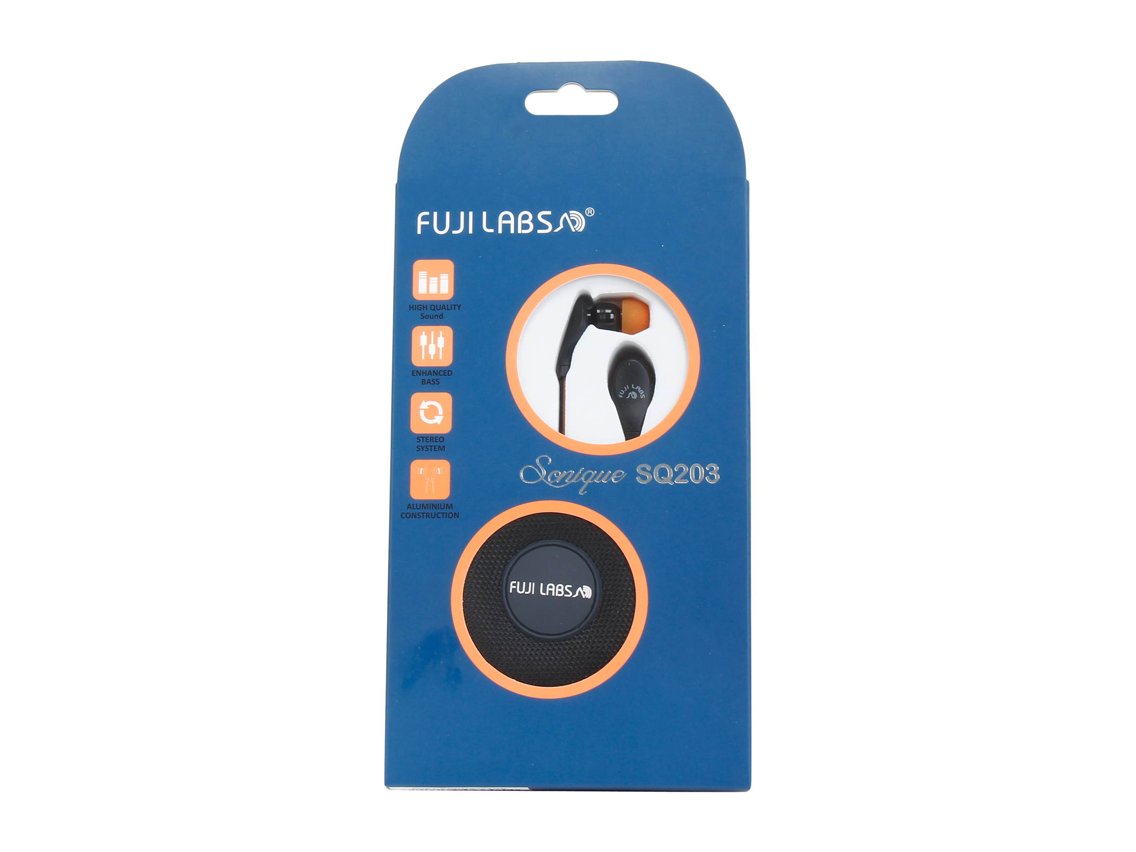 Fuji Labs Sonique SQ203 Designer In-Ear Headphones