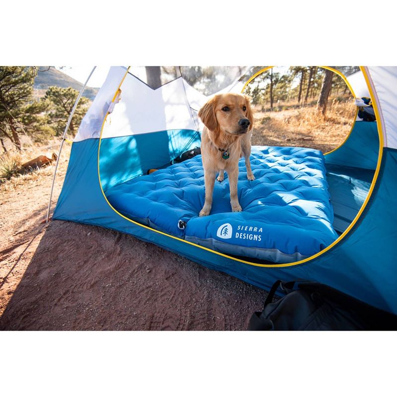 Sierra Designs 2 Person Air Mattress with Pump - Queen Size