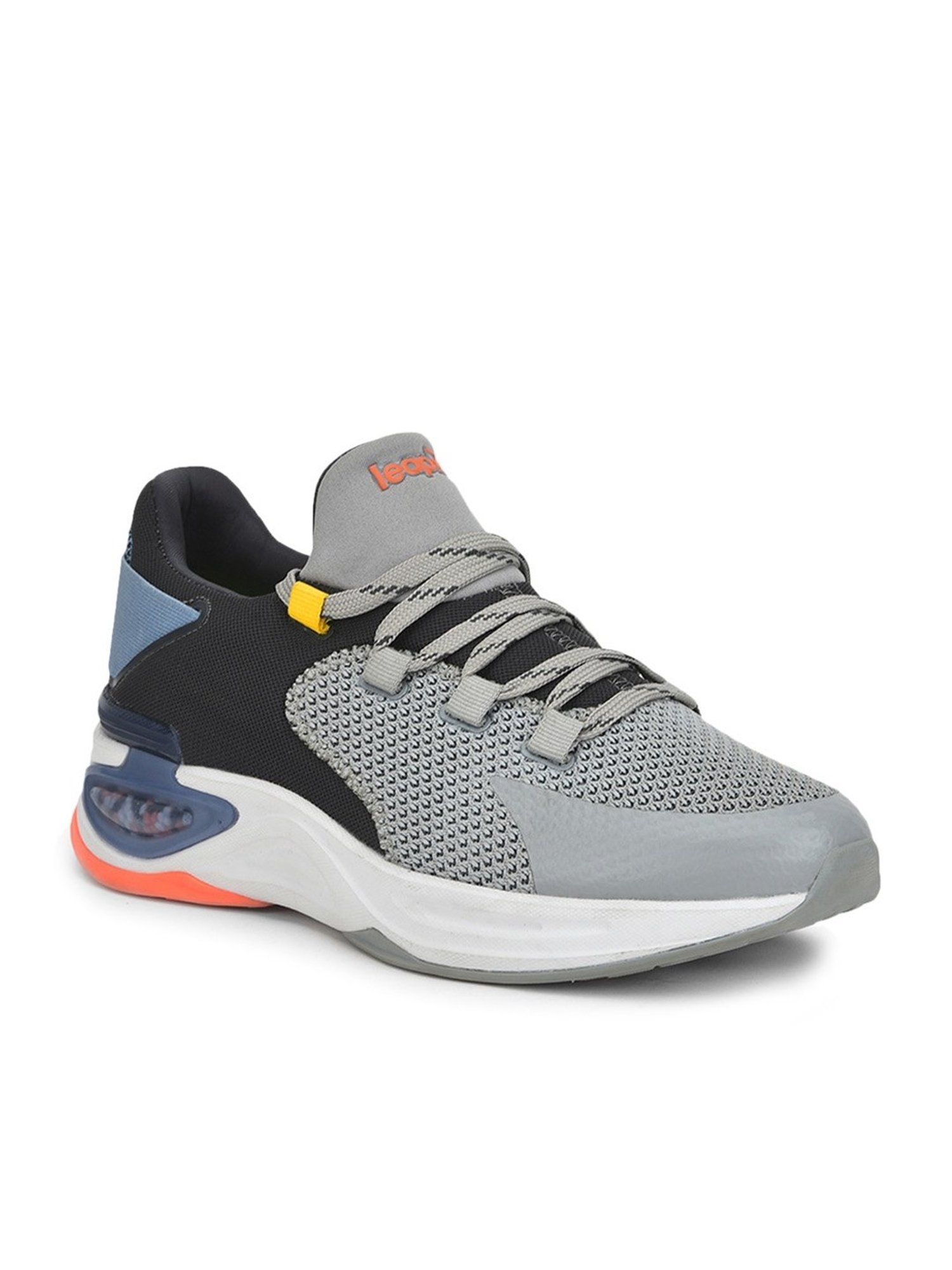 Leap7x by Liberty Men's Grey Running Shoes