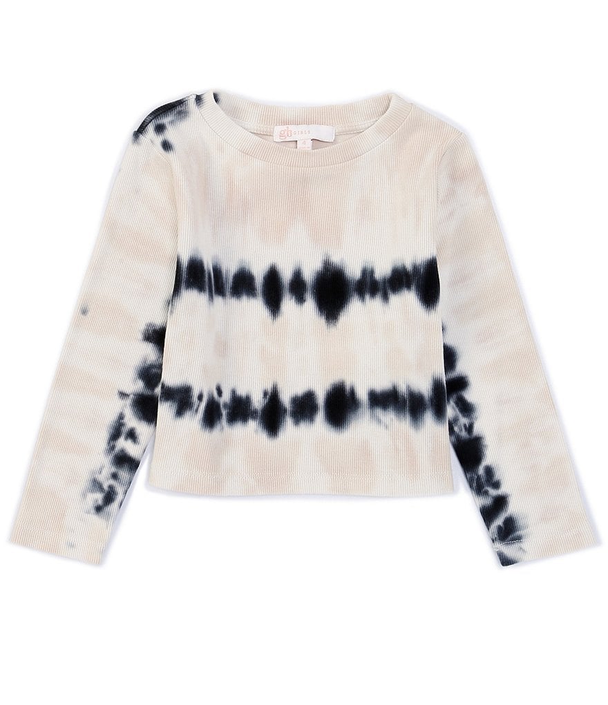 Mud Pie Little Girls 1-5 Long-Sleeve Sequin Pumpkin Tee