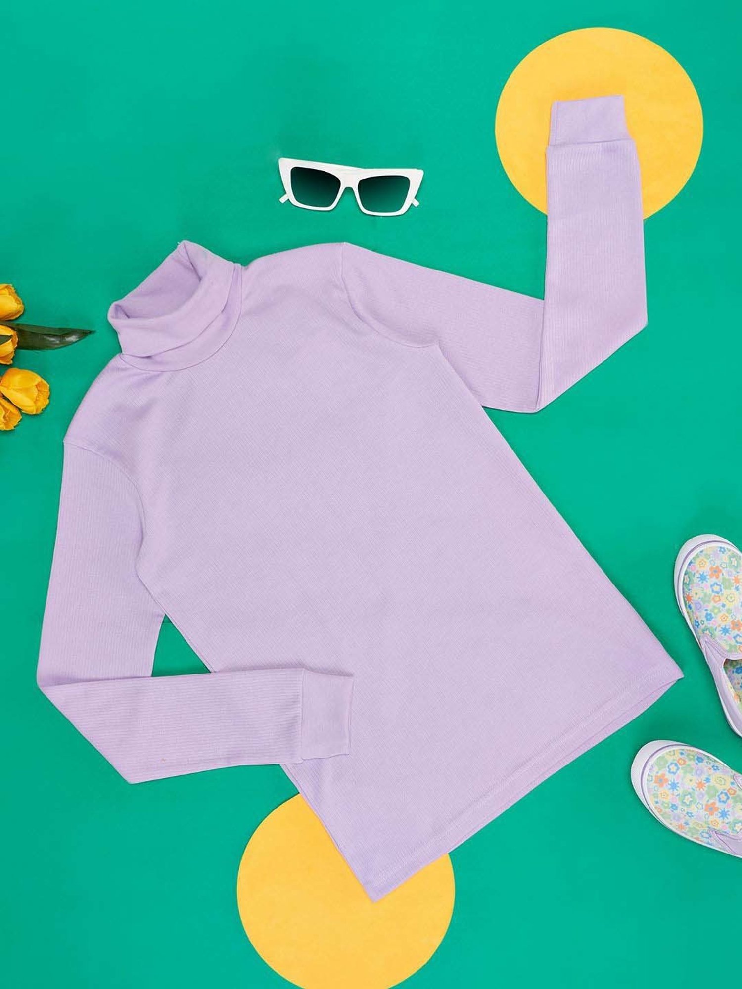 Dyca Kids Grey Melange Textured Thermal Top (Pack Of 2)