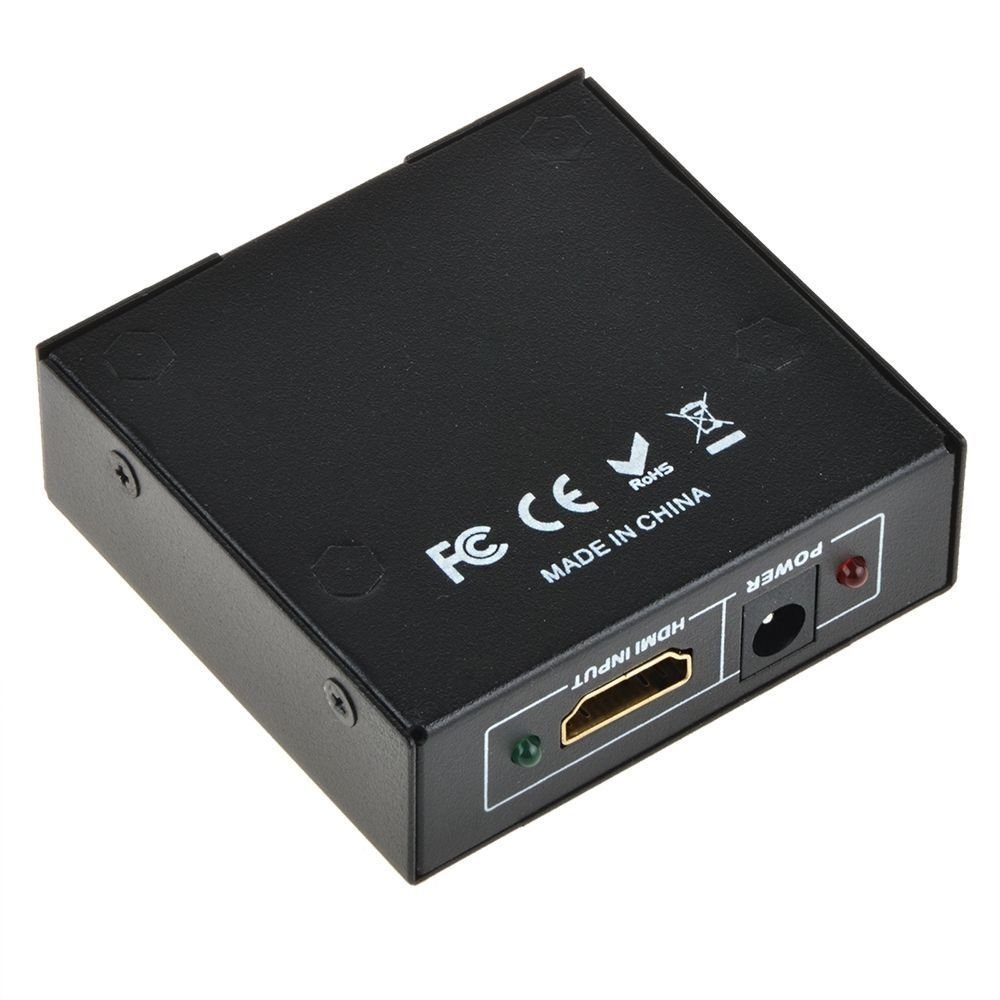 HDMI V1.3b 1x2 1 to 2 1440P Splitter 1 in 2 out for Dual Display