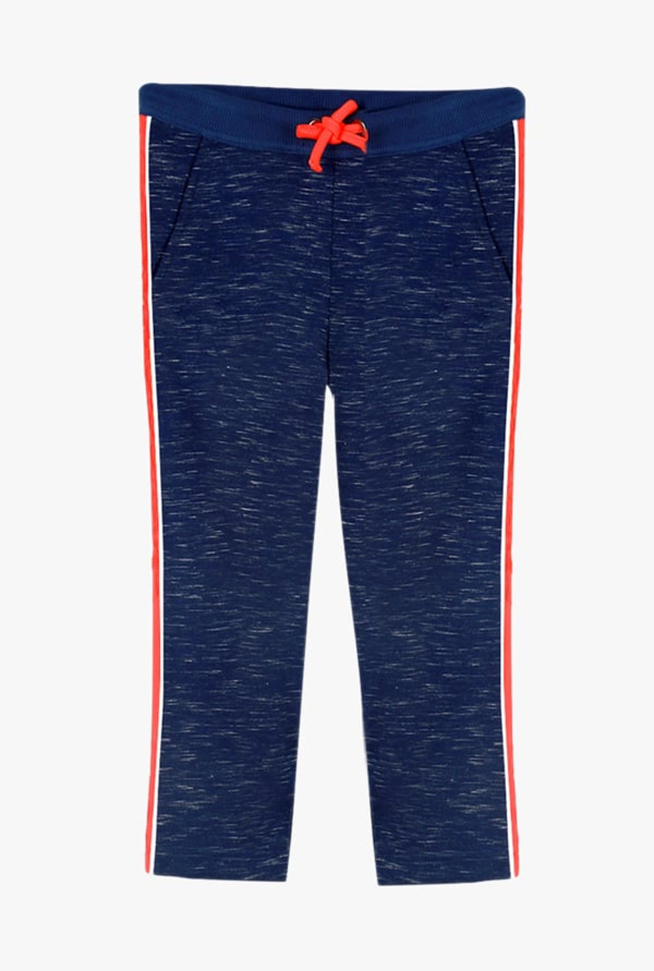 Cherry Crumble By Nitt Hyman Boys Navy Textured Trackpants