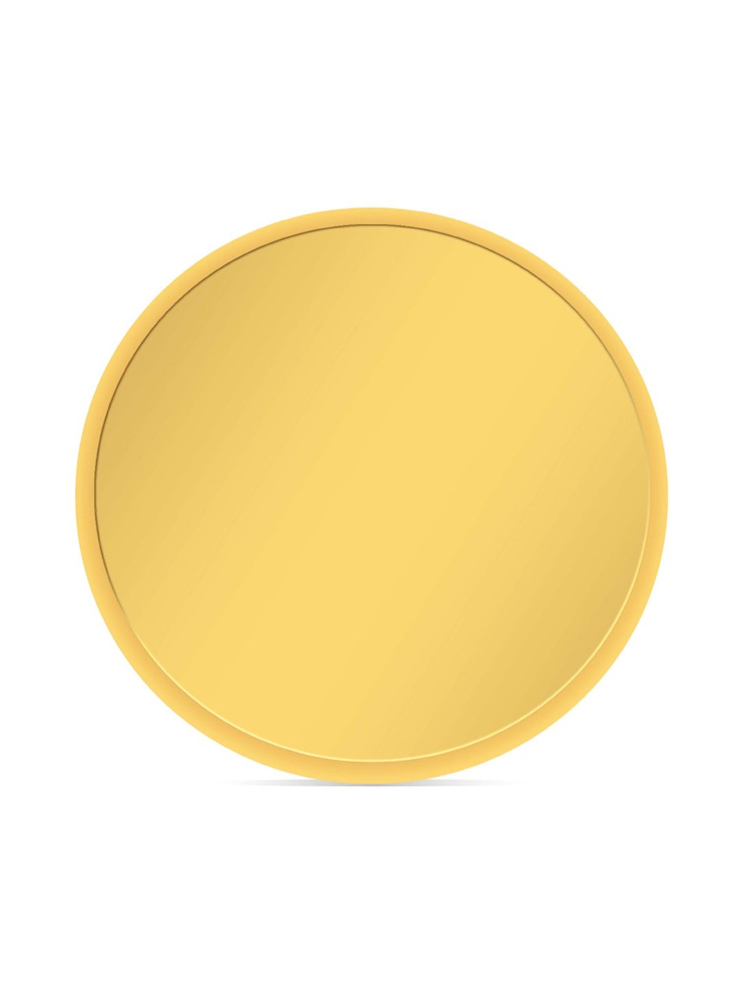 P.N.Gadgil Jewellers 24k (995) 5gm Plain Yellow Gold Coin