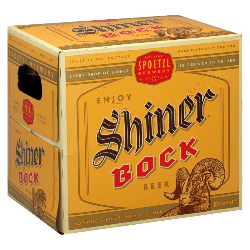 Shiner Bock Beer - 12pk/12 fl oz Bottles