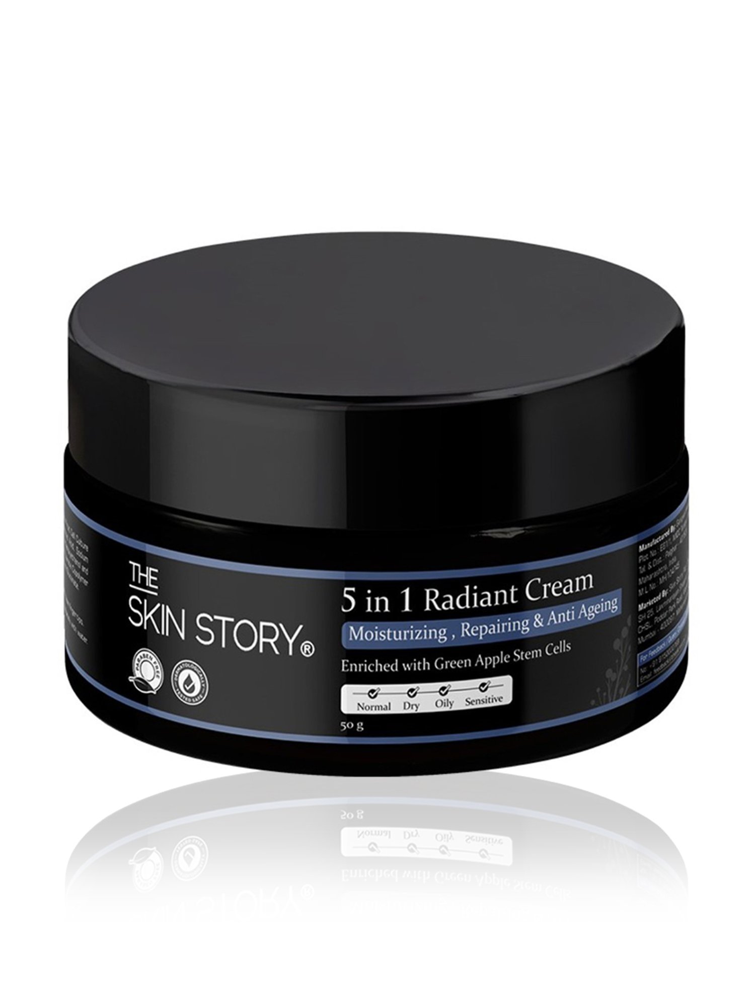 The Skin Story Green Apple Stem Cells 5 in 1 Radiant Cream - 50 gm