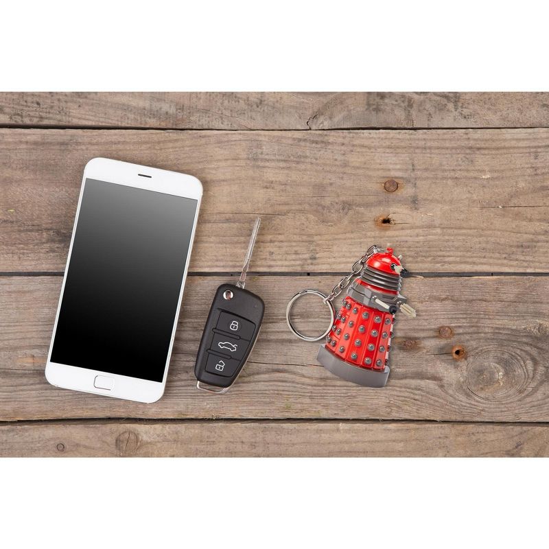 Seven20 Doctor Who Red Dalek Keychain Flashlight