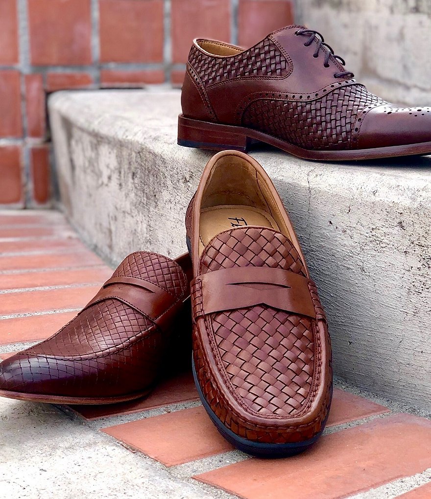 Flag LTD. Men's Turbo Woven Penny Loafers