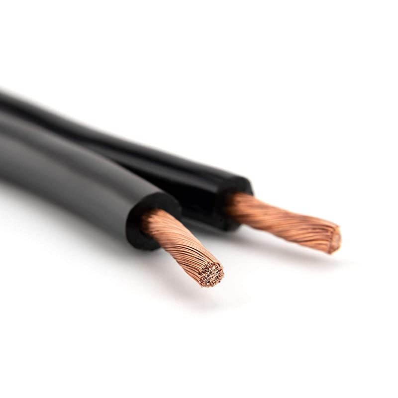 12 AWG 259 Strand Speaker Wire with Banana Plugs 6 Feet