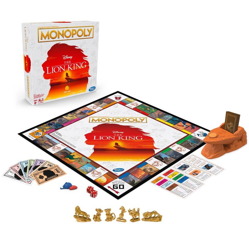 Monopoly Game Disney The Lion King Edition Family Board