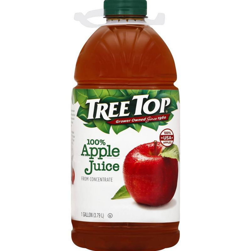 Tree Top 100% Apple Juice Family Size - 128 fl oz Bottle